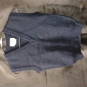 School uniform navy blue vest boys sz 6